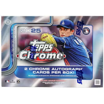 2025 Topps Chrome Baseball Breaker Delight Box