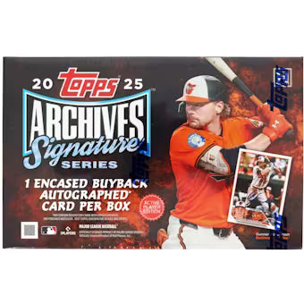 2025 Topps Archives Signature Series Baseball Hobby Box (Active Players)