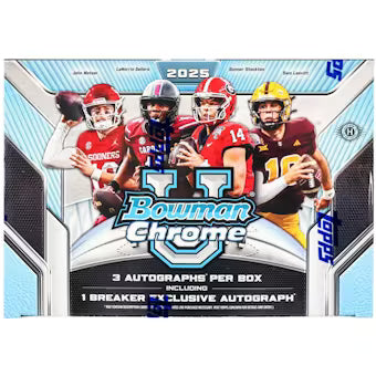 2025 Bowman University Chrome Breakers Delight Box