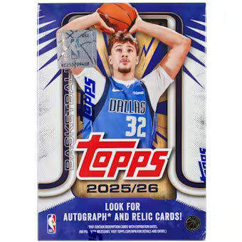 2025/26 Topps Basketball 7-Pack Blaster Box