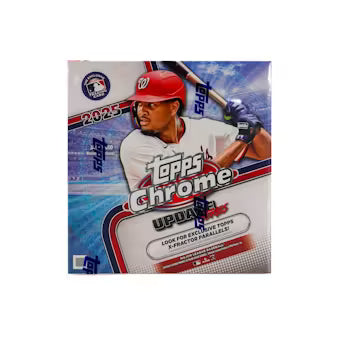 2025 Topps Chrome Update Series Baseball Mega Box