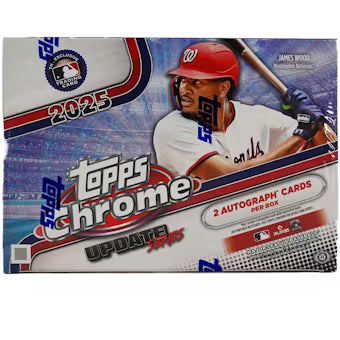 2025 Topps Chrome Update Series Baseball Breaker Delight Box