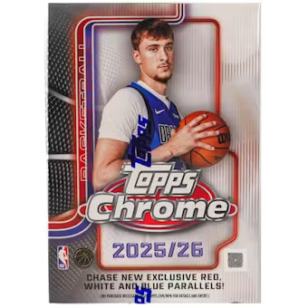2025/26 Topps Chrome Basketball Blaster Box