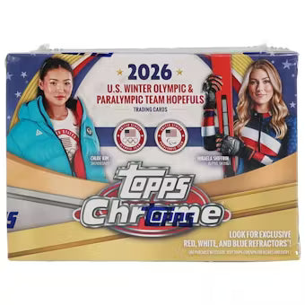 2026 Topps Chrome U.S. Olympics Blaster Box