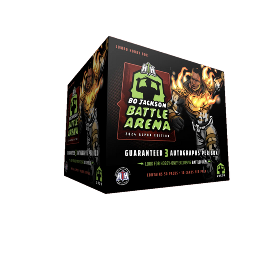 bo jackson battle arena booster box exclusive content adding extra chase appeal 2026 Bo Jackson Battle Arena