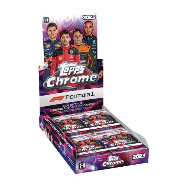 2023 Topps Chrome Formula One (F1) Hobby Box