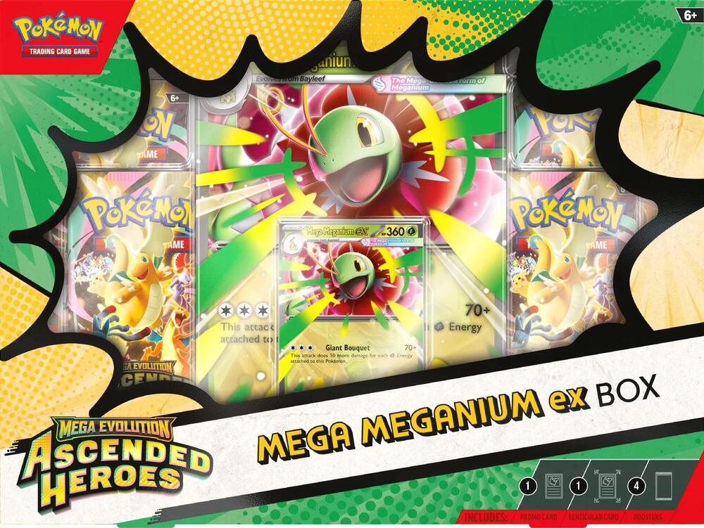Pokemon TCG: Ascended Heroes Mega Meganium ex Box