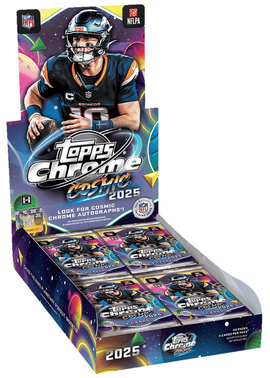 2025 Topps Chrome Cosmic Football Hobby Box