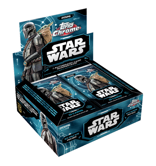 2026 Topps Star Wars Chrome Hobby Box