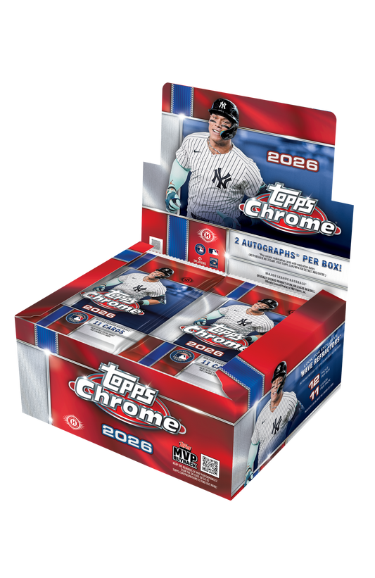 2026 Topps Chrome Baseball Hobby Jumbo Box