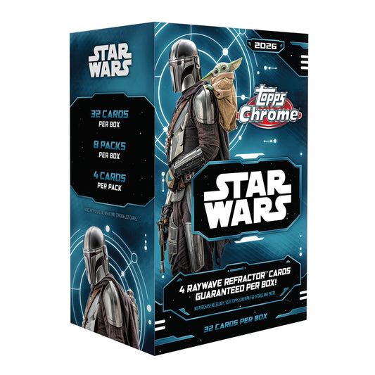 2026 Topps Star Wars Chrome Blaster Box