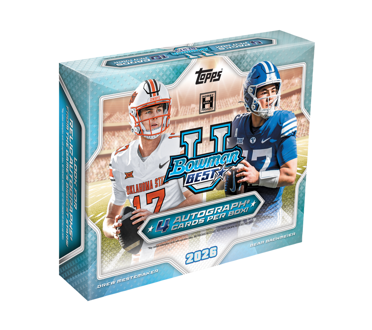 2026 Bowman University Best Football Hobby Box
