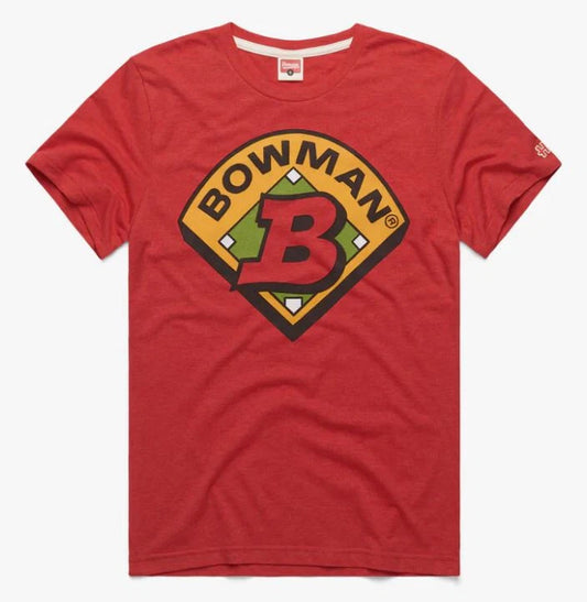 Bowman Baseball Red T-Shirt