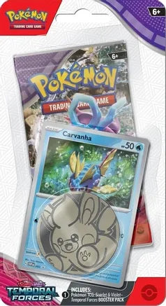Pokemon TCG: Temporal Forces Single Pack Blister [Carvanha]