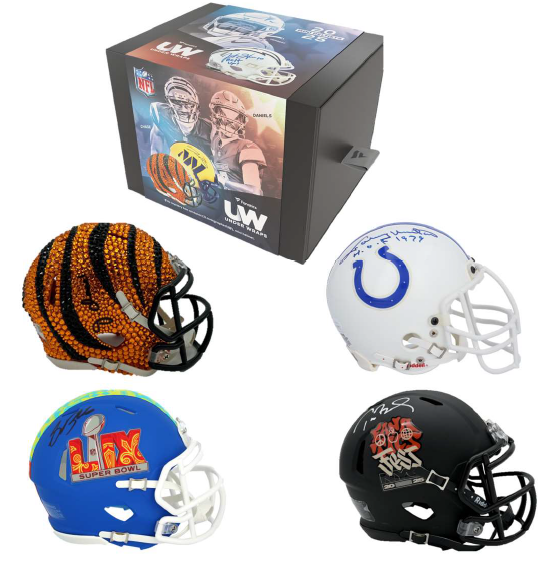 2025 Under Wraps NFL Mini Helmets